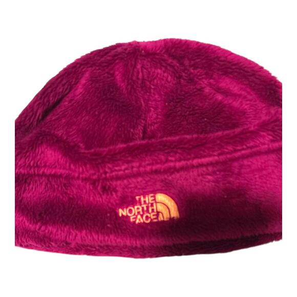 The North Face Dark Pink Winter Hat - Fleece - Classic Trendy Cozy - Picture 4 of 7